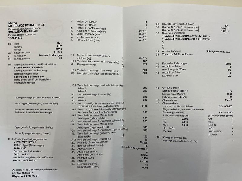 Mazda 2 1.5 Challenge — zdjęcie 16