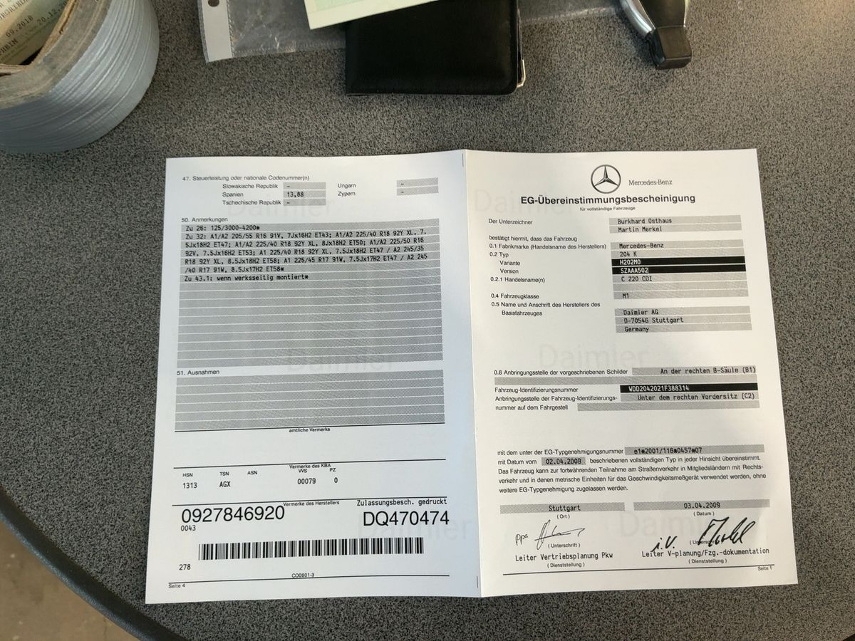 Mercedes-Benz C-Klasse d'occasion