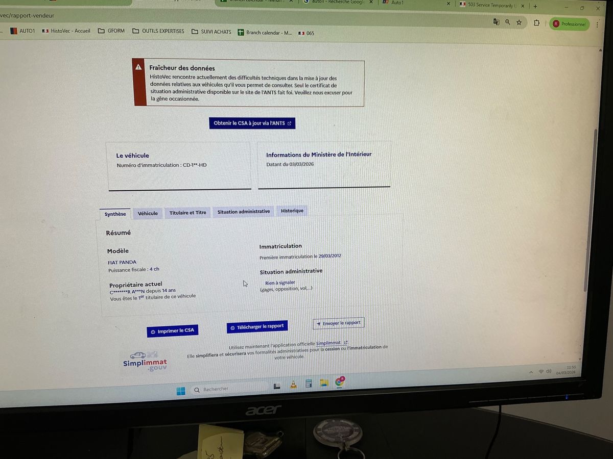 Fiat Panda d'occasion