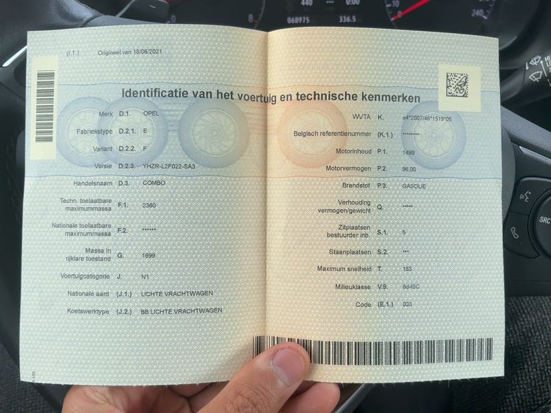 Opel Combo 1.5 CDTI Doppelkabine — zdjęcie 15