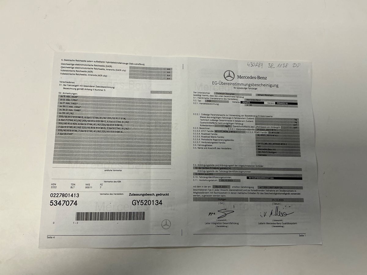 Mercedes-Benz A-Klasse d'occasion