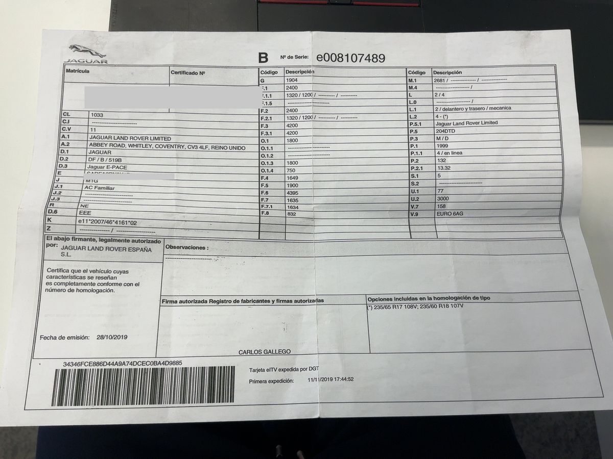 Jaguar E-Pace d'occasion