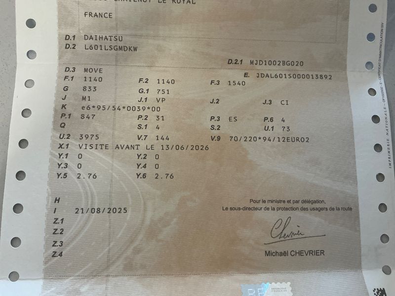 Daihatsu Move 0.9 GXL — zdjęcie 5