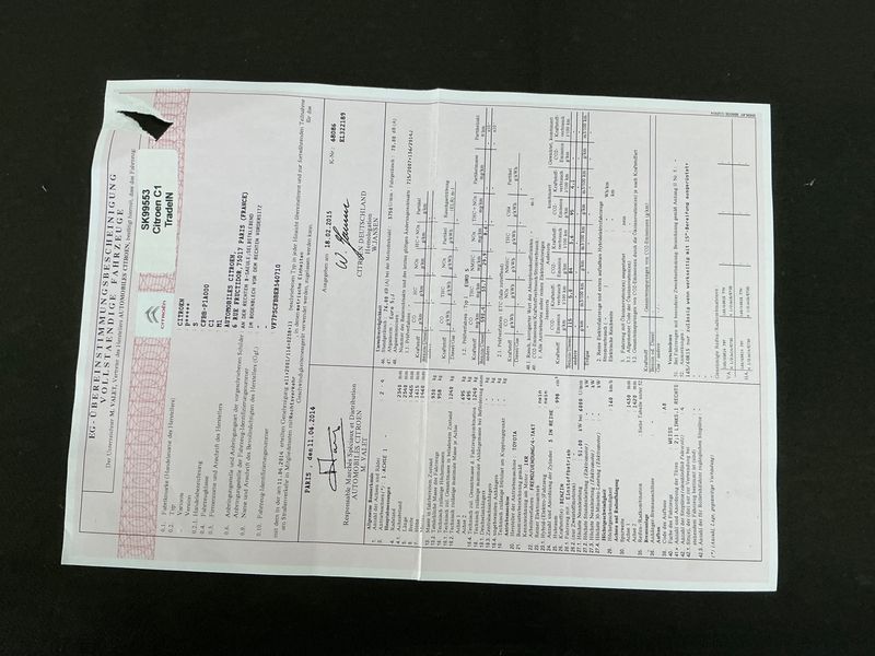 Citroen C1 1.0 VTi Start — zdjęcie 6