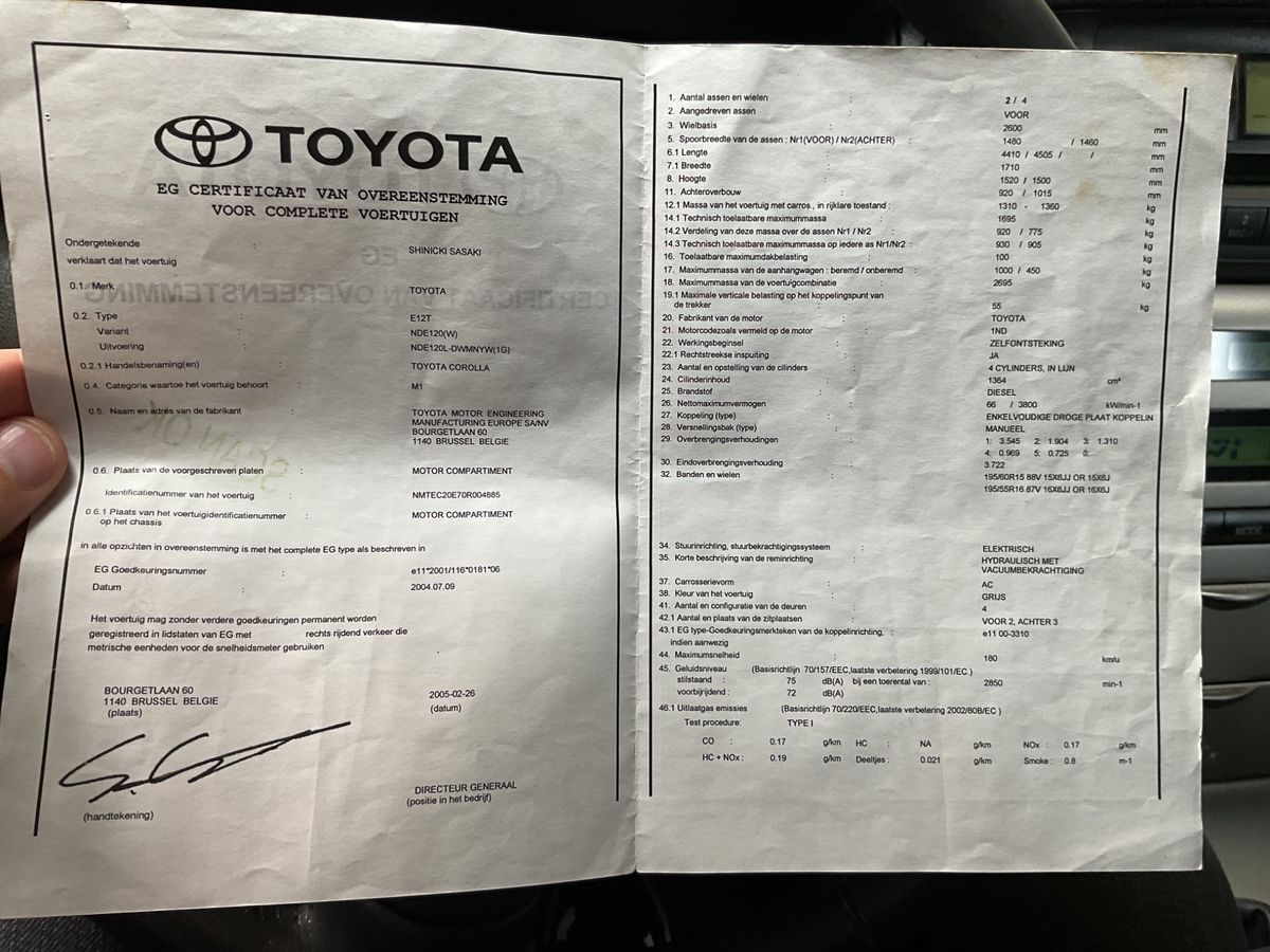 Toyota Corolla 1.4 D-4D Sol