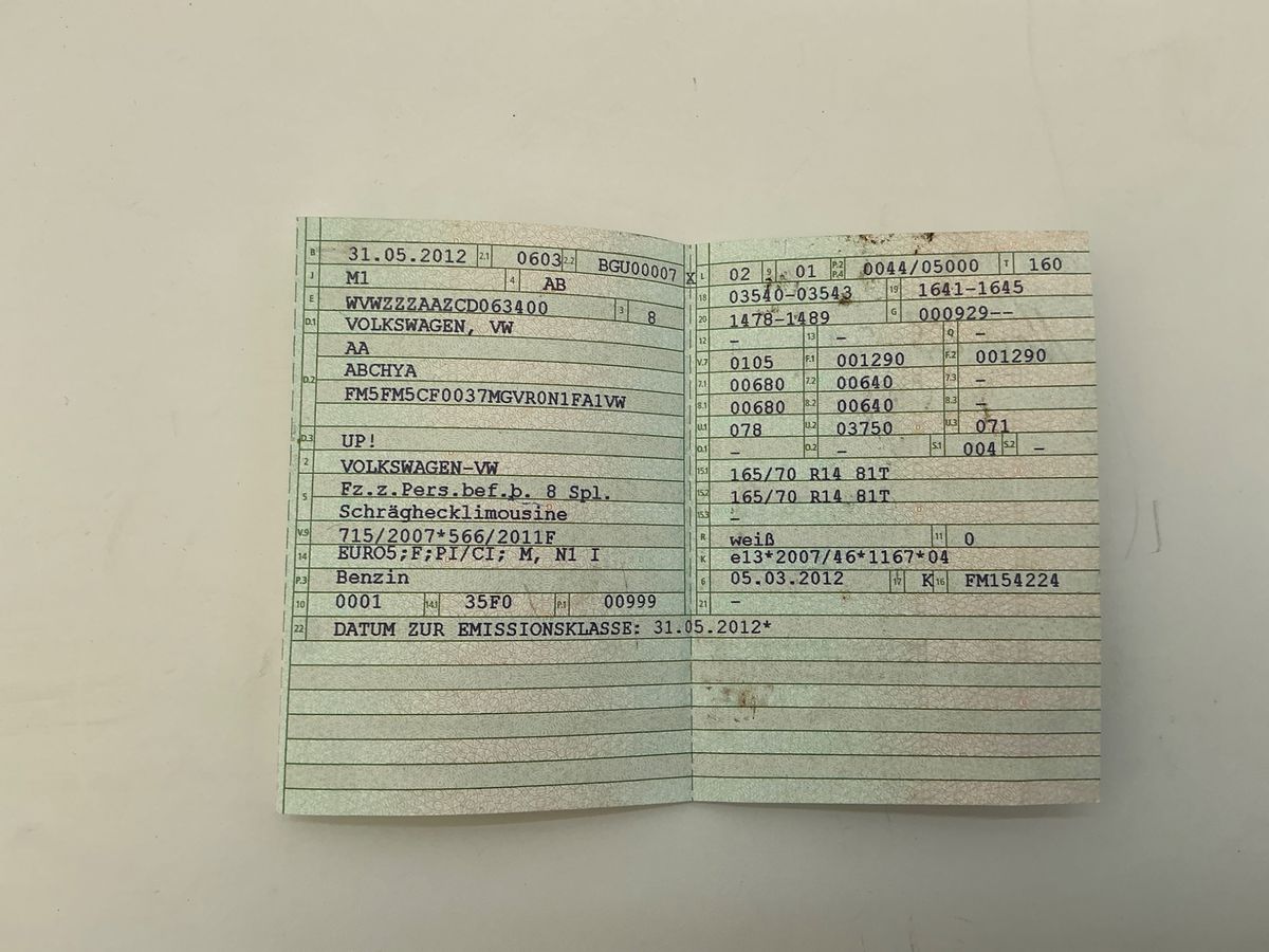 Volkswagen up! 1.0 Move up!