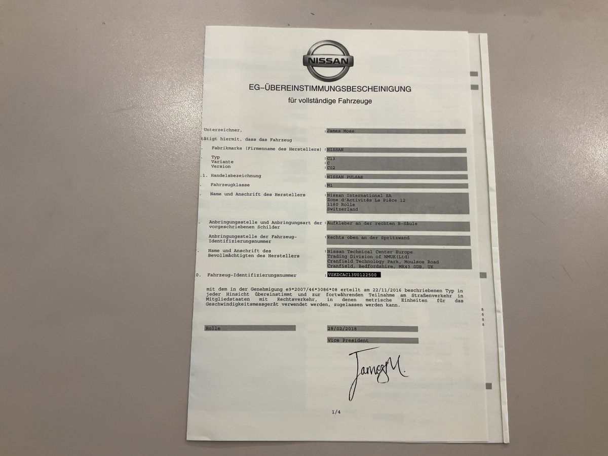 Nissan Pulsar d'occasion