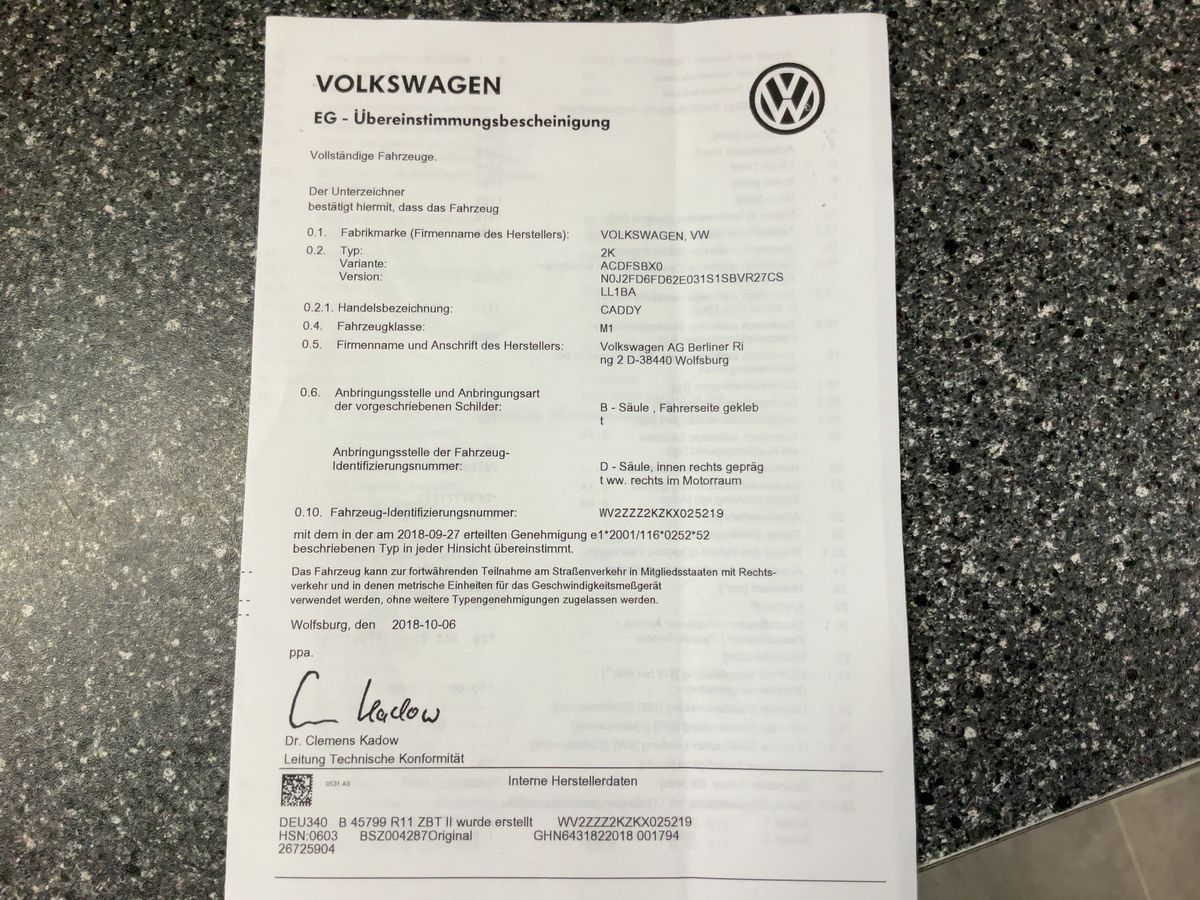 Volkswagen Caddy d'occasion