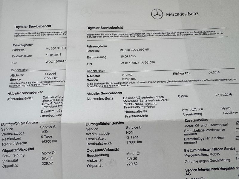 Mercedes-Benz M-Klasse