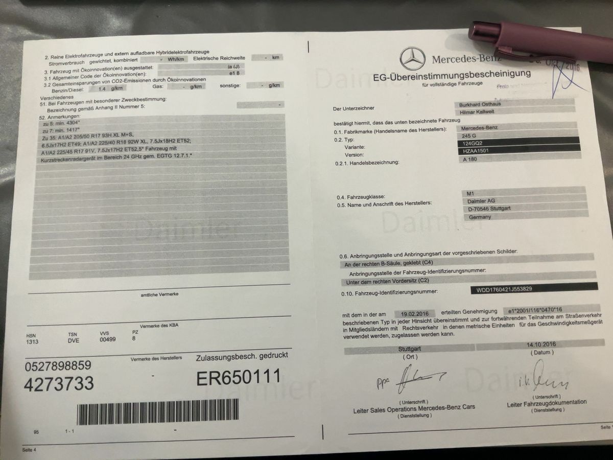 Mercedes-Benz A-Klasse d'occasion