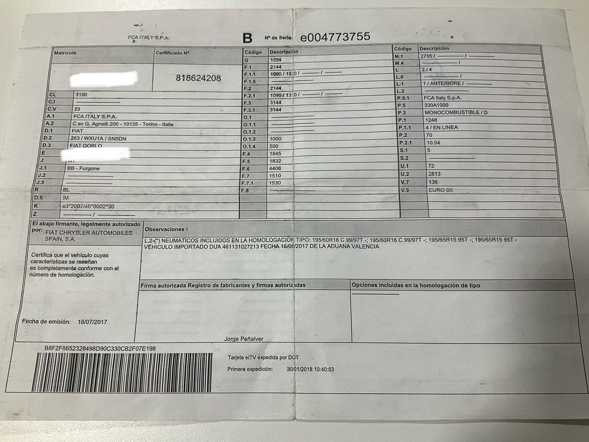 Fiat Doblo d'occasion