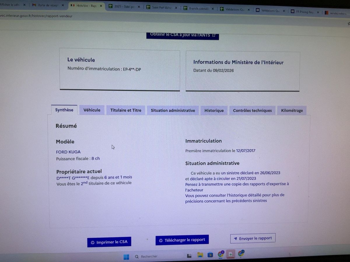 Ford Kuga d'occasion