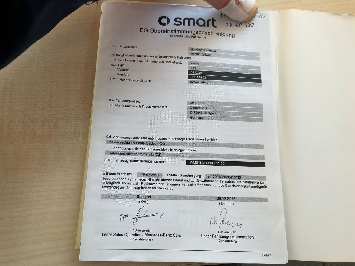 Smart fortwo d'occasion