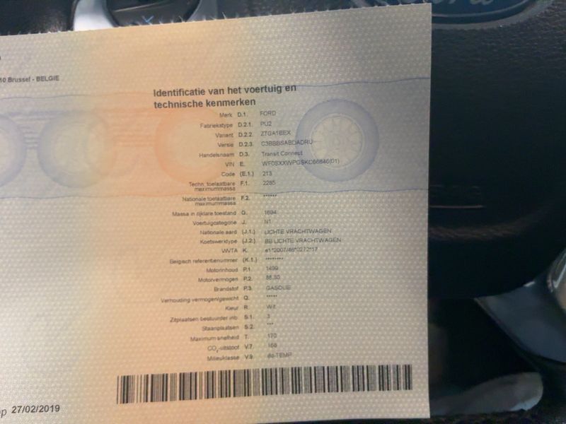 Ford Transit Connect 1.5 TDCi EcoBlue Kasten Trend lang — zdjęcie 15