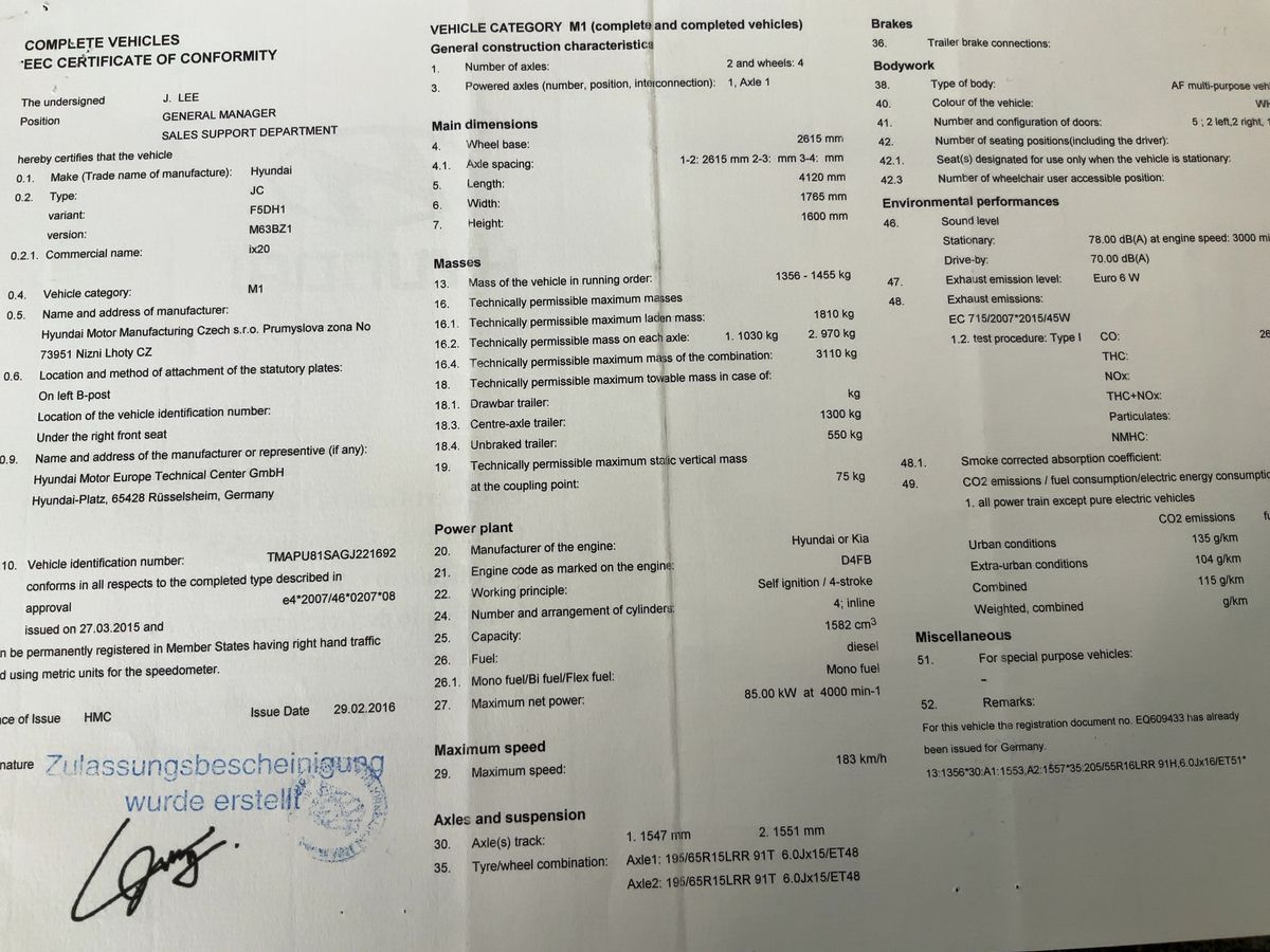 Hyundai ix20 d'occasion