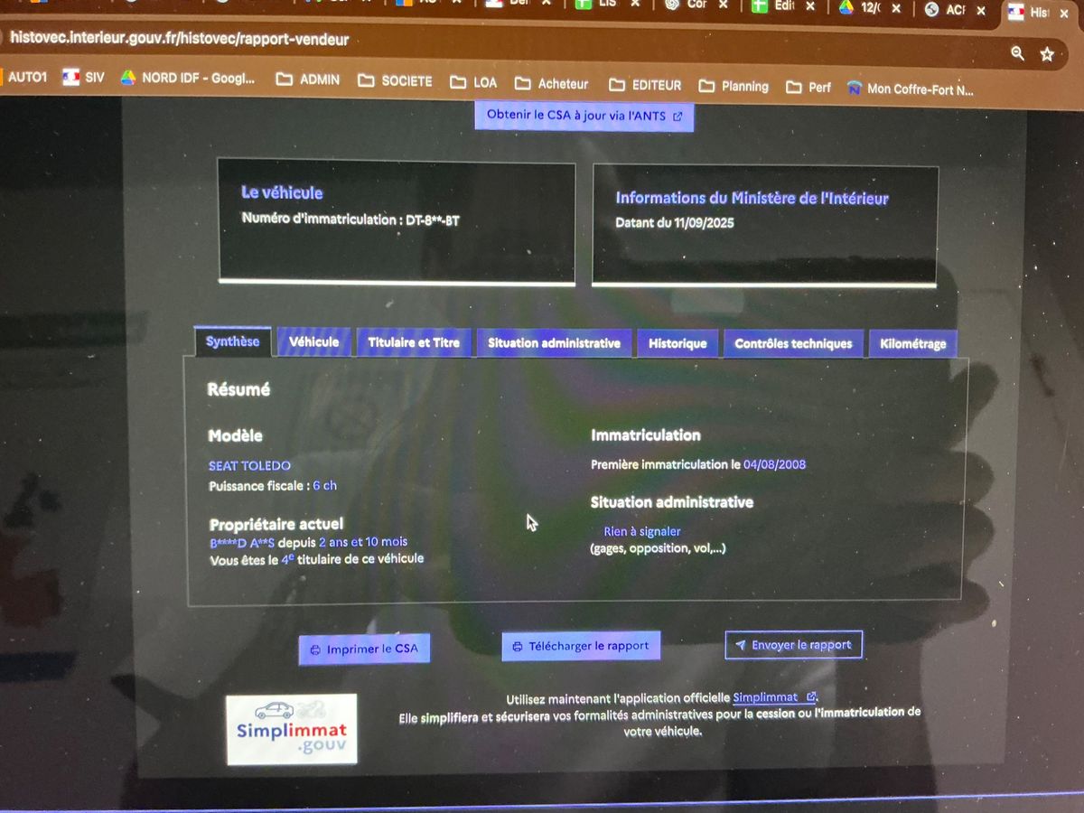 Seat Toledo 1.9 TDI Reference