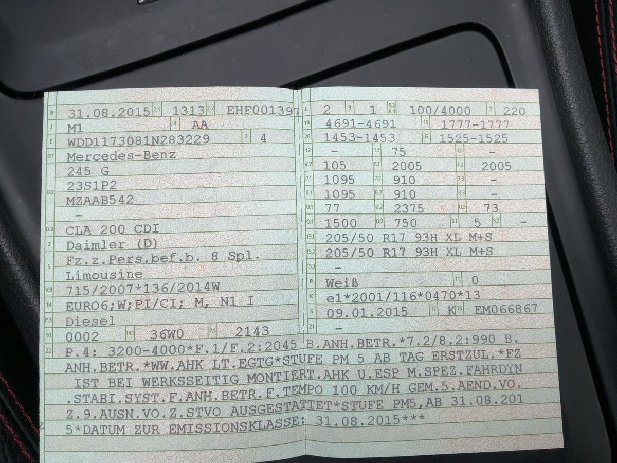 Mercedes-Benz CLA-Klasse d'occasion