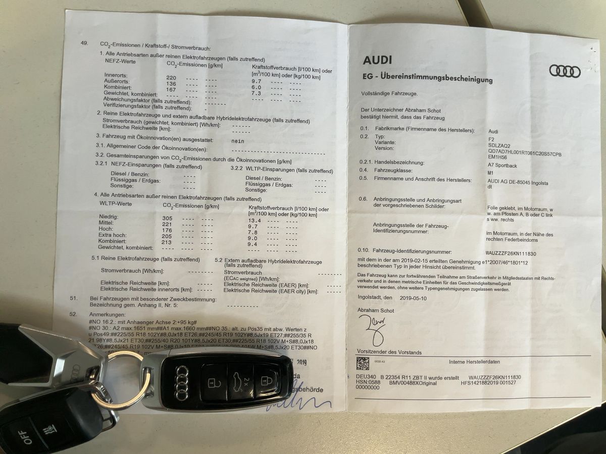 Audi A7 d'occasion