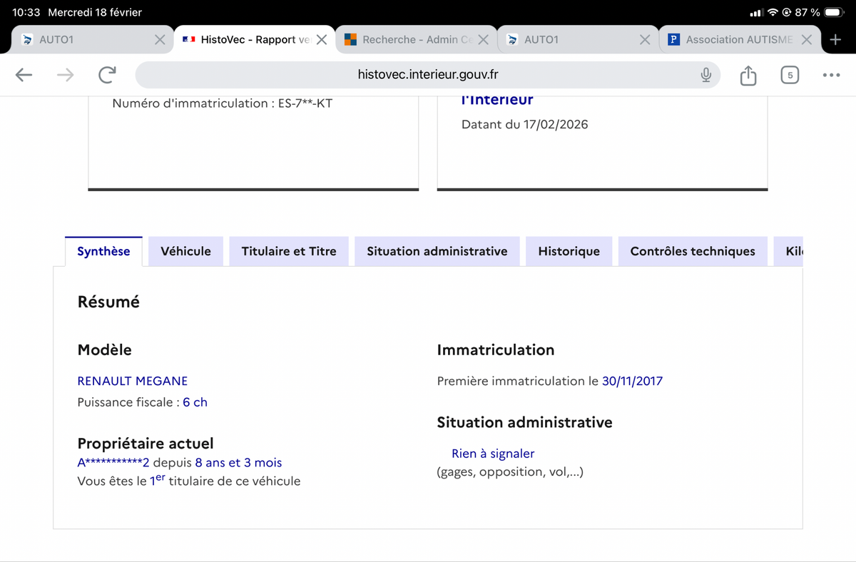 Renault Megane d'occasion