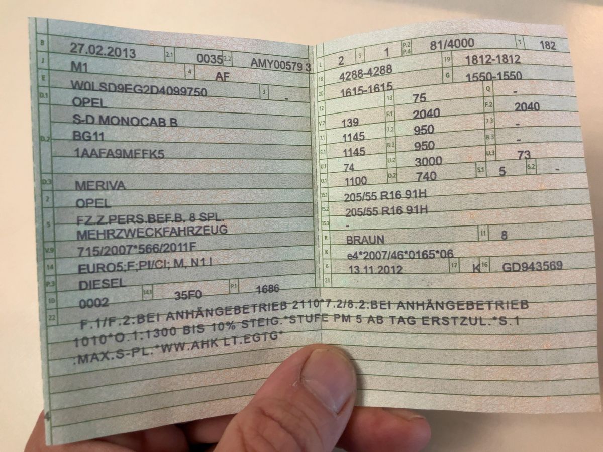 Opel Meriva 1.6 CDTI DPF Active