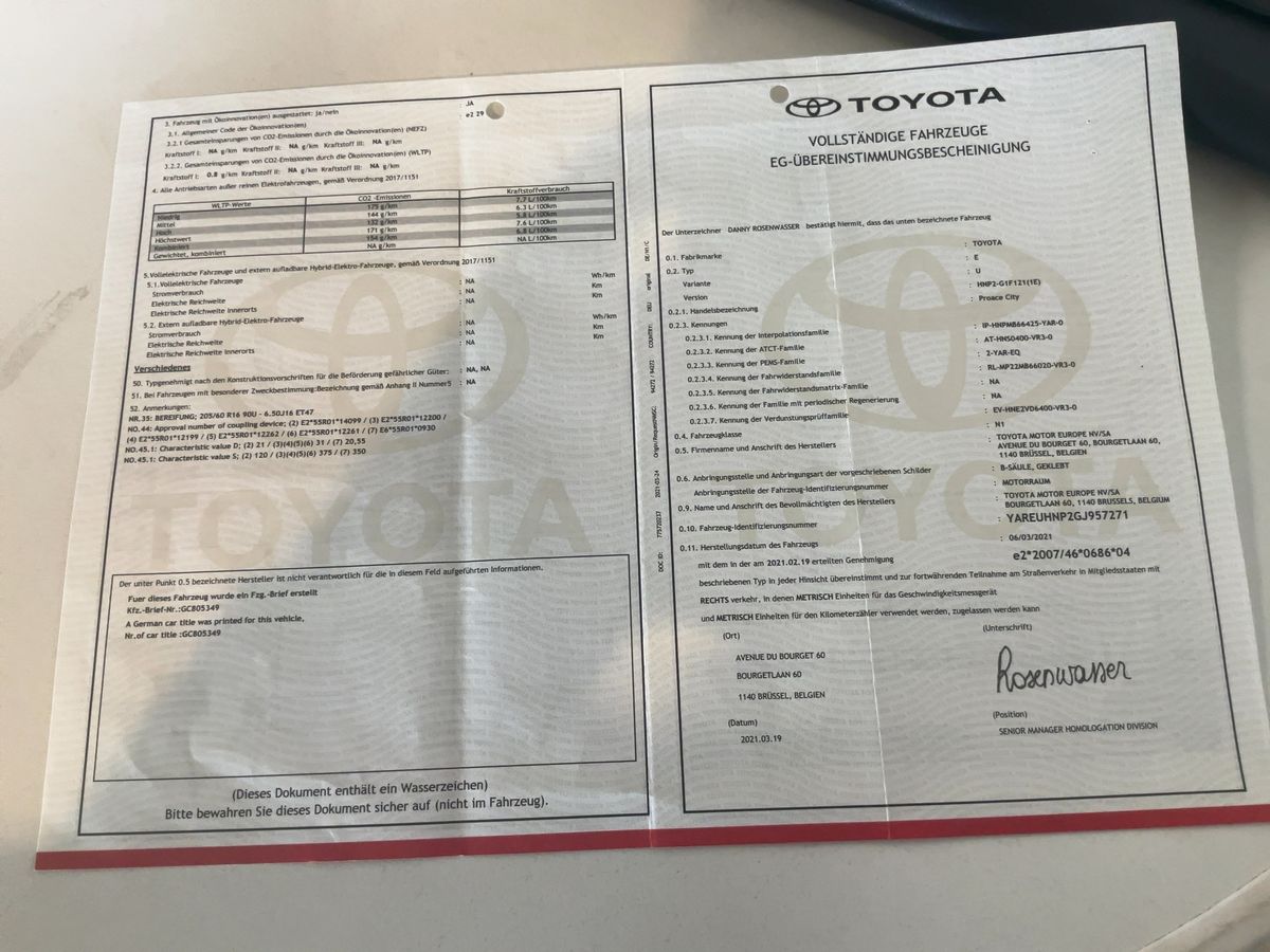 Toyota ProAce d'occasion