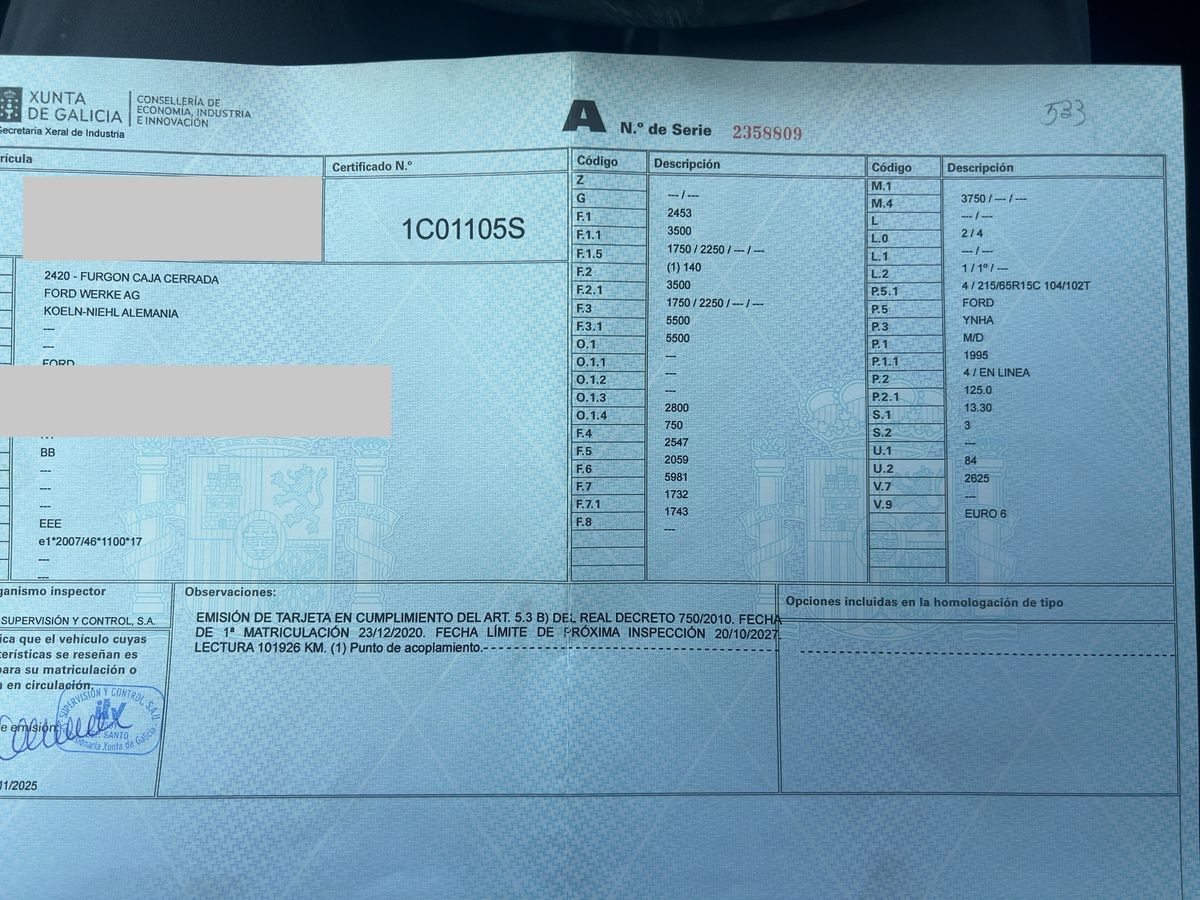 Ford Transit d'occasion