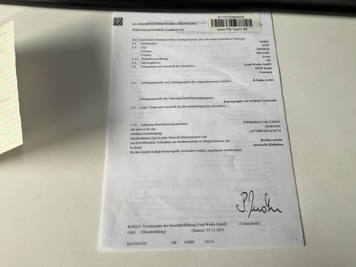 Ford Focus d'occasion