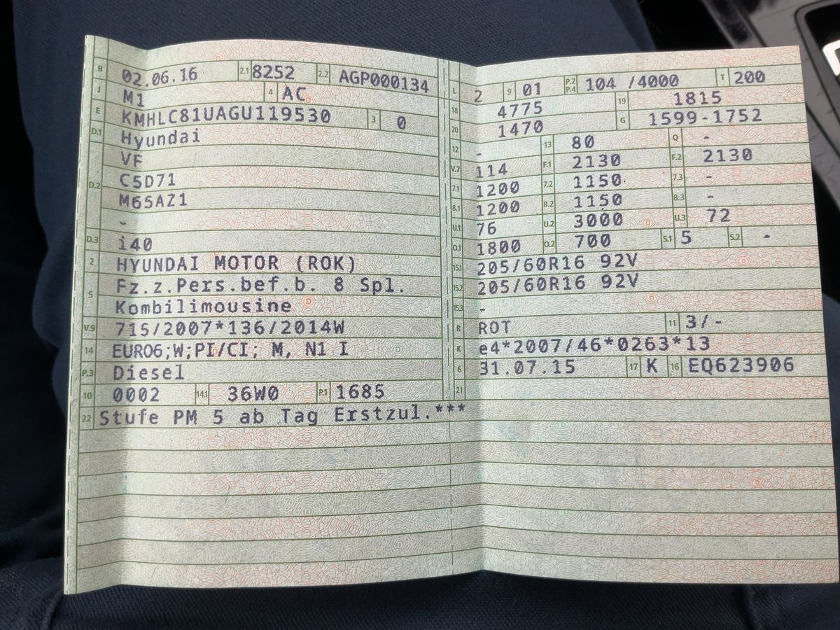 Hyundai i40 d'occasion