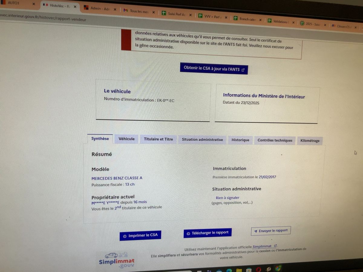 Mercedes-Benz A-Klasse d'occasion