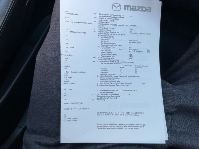 Mazda 6 2.2 Turbodiesel Exclusive-Line — zdjęcie 16