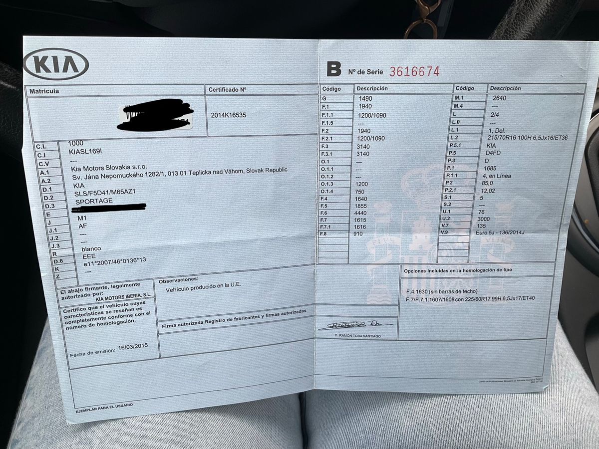 Kia Sportage d'occasion