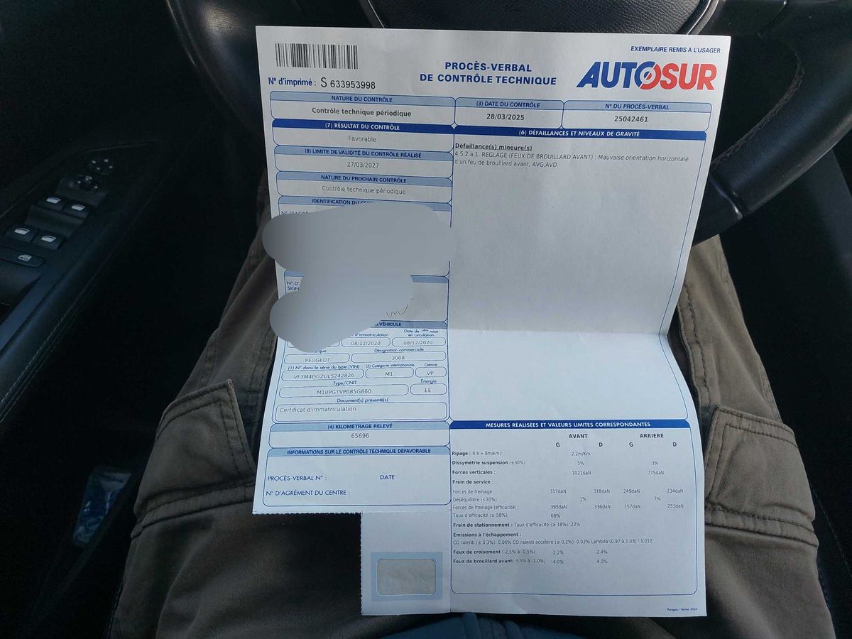 Peugeot 3008 d'occasion