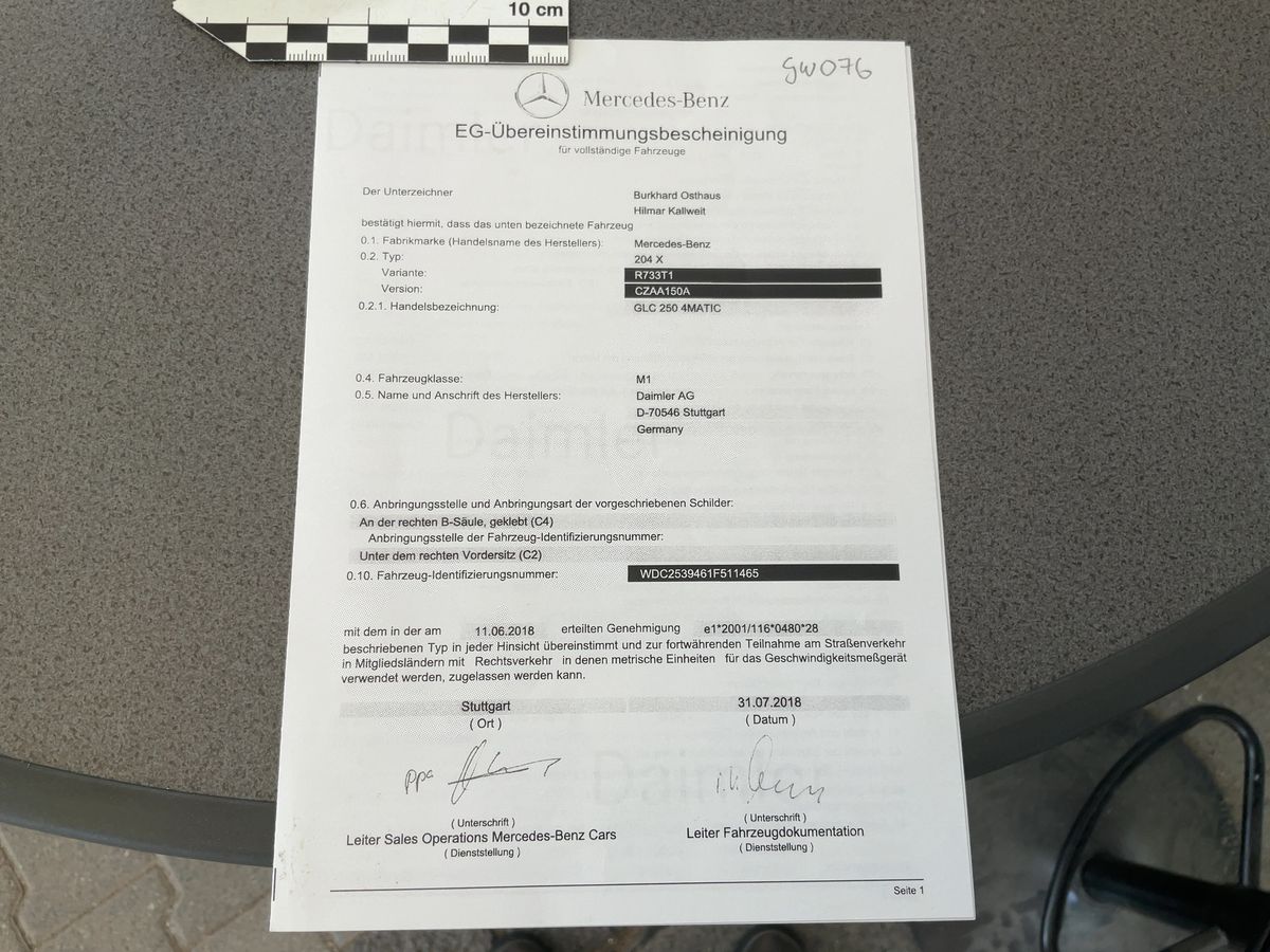 Mercedes-Benz GLC-Klasse GLC 250 4Matic Exclusive