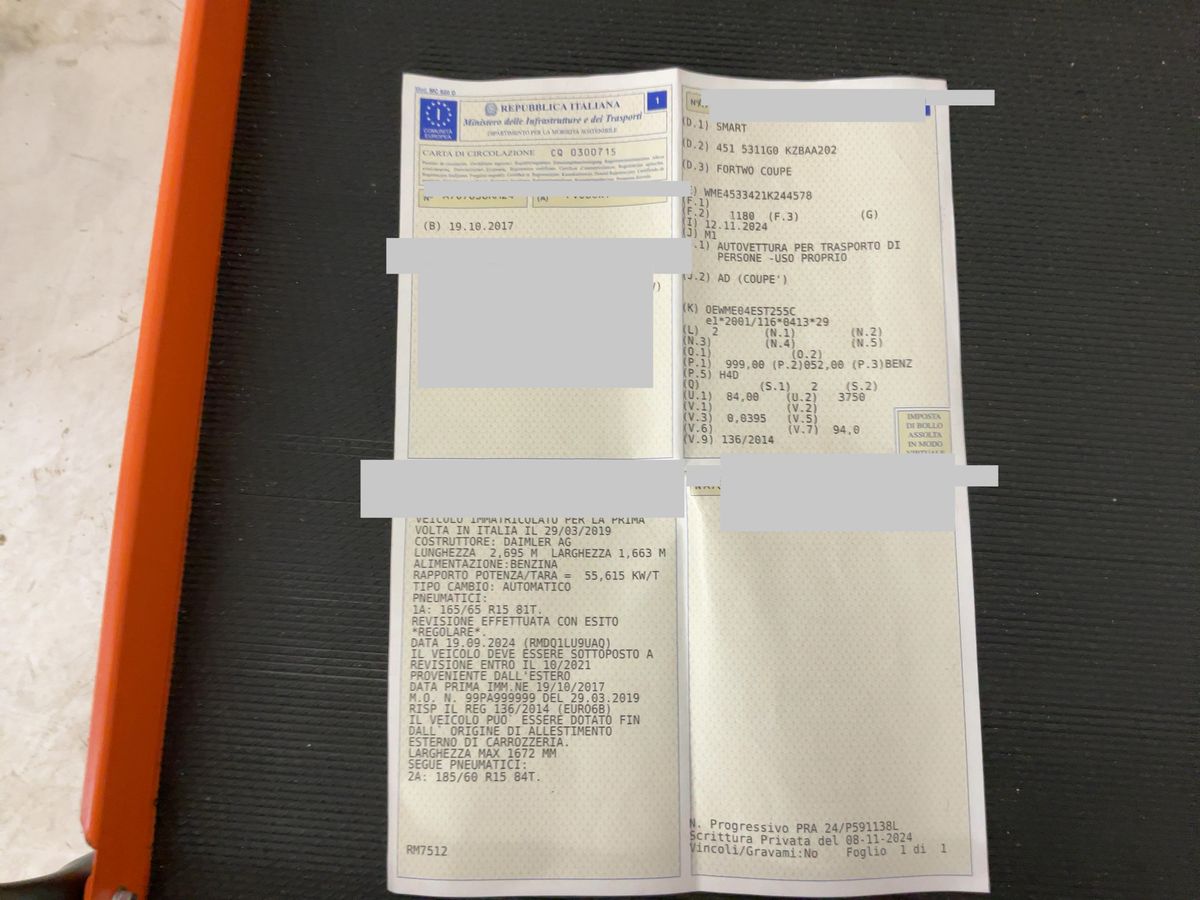 Smart fortwo d'occasion