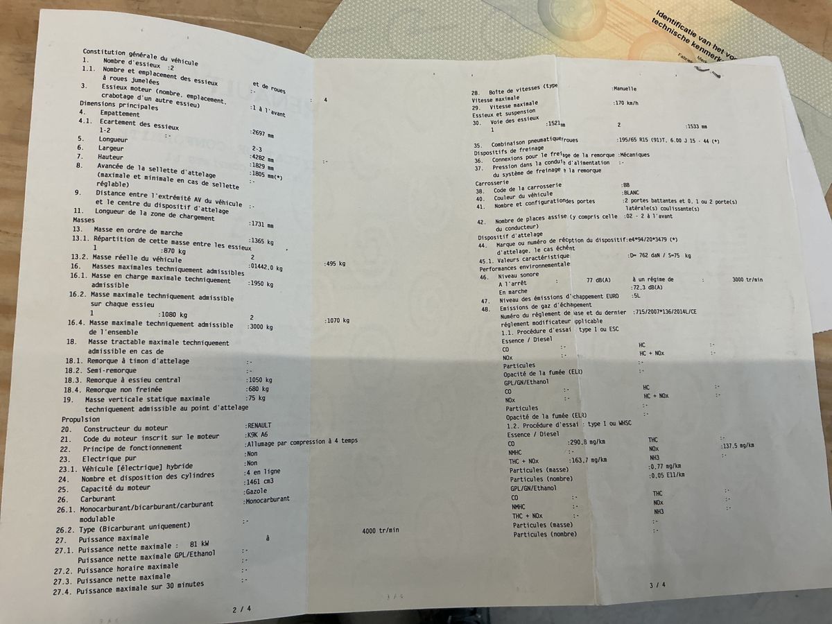 Renault Kangoo d'occasion