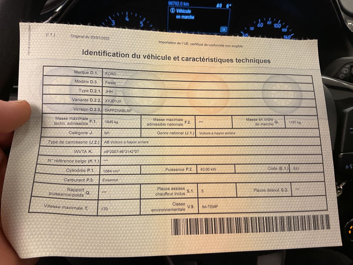 Ford Fiesta d'occasion