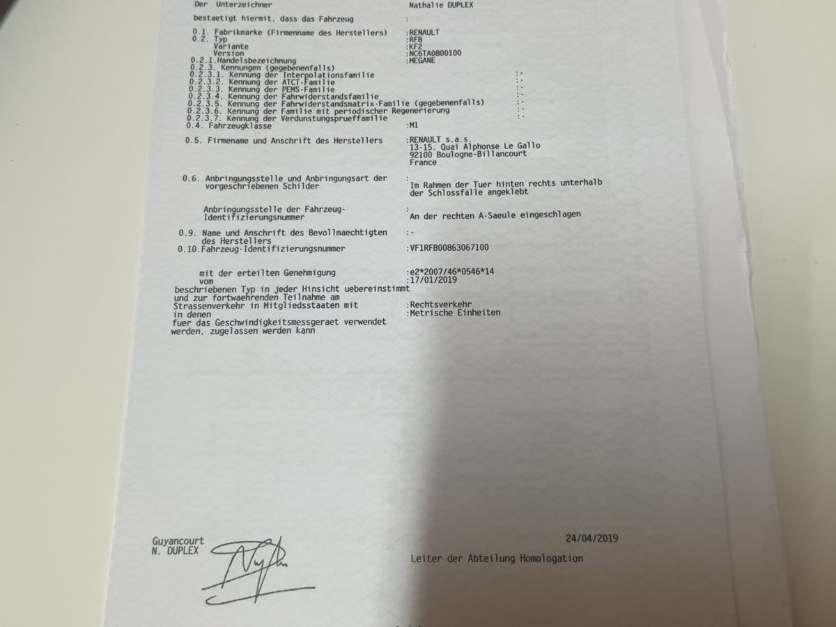 Renault Megane d'occasion