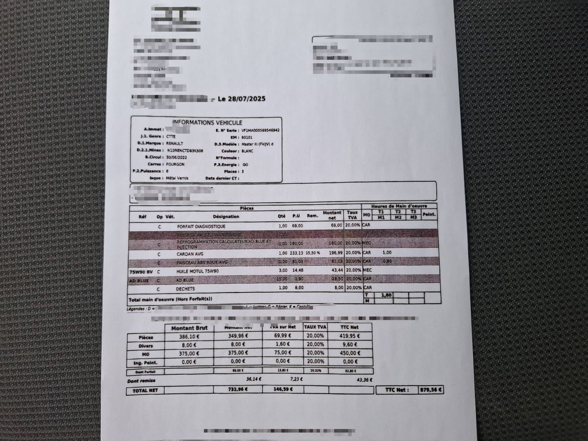 Renault Master d'occasion