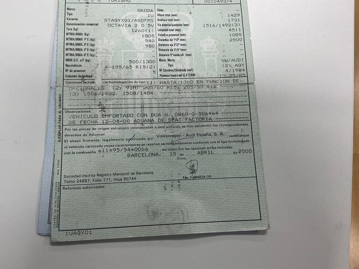 Skoda Octavia 2.0 Ambiente