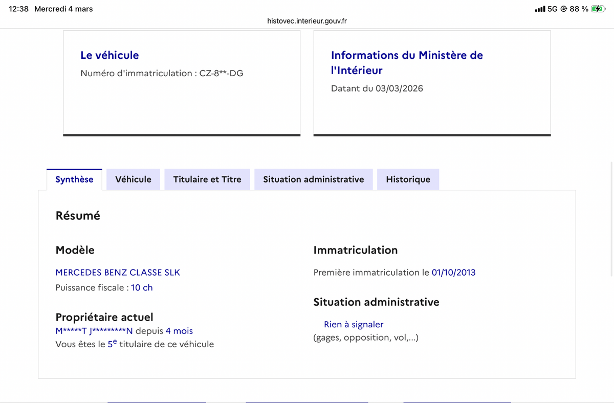 Mercedes-Benz SLK-Klasse d'occasion