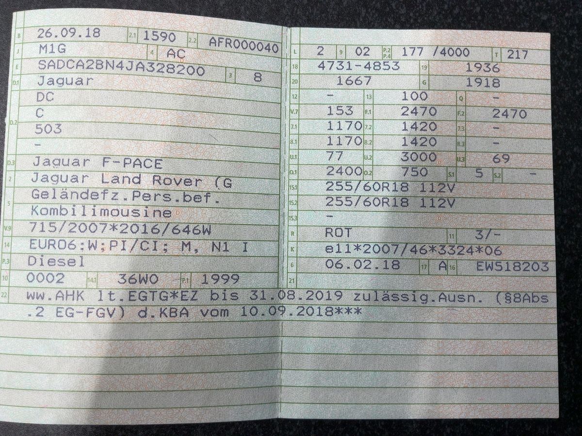 Jaguar F-Pace d'occasion