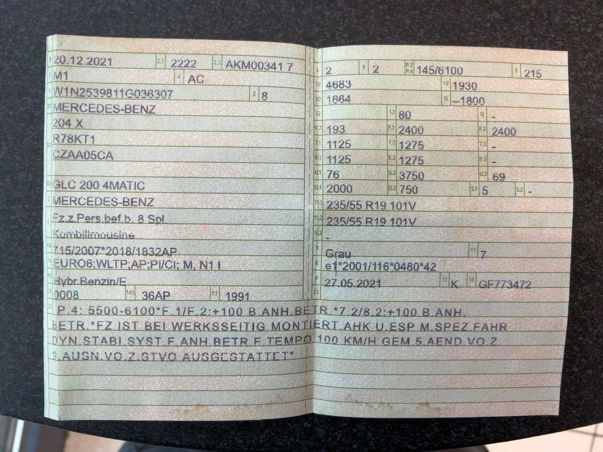 Mercedes-Benz GLC-Klasse d'occasion