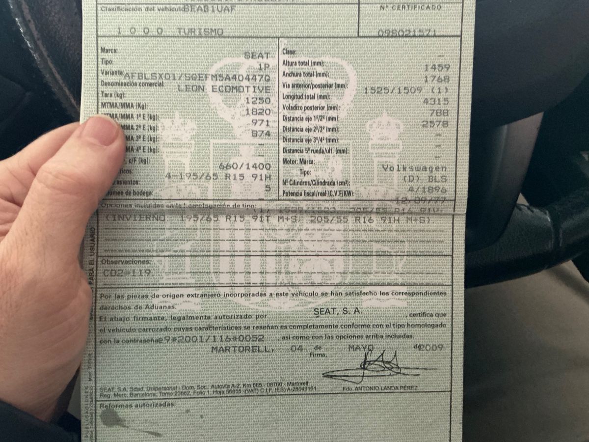 Seat Leon 1.9 TDI Style Ecomotive