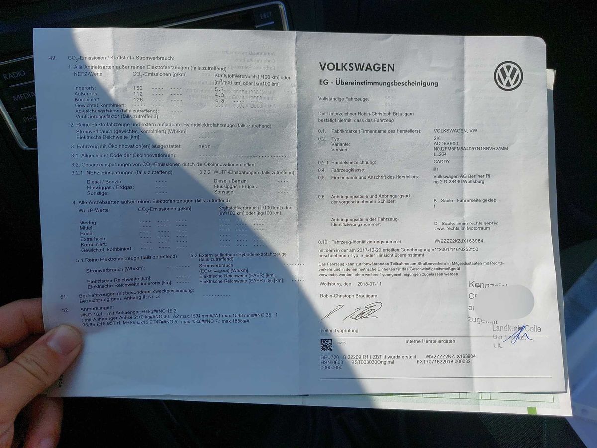 Volkswagen Caddy d'occasion