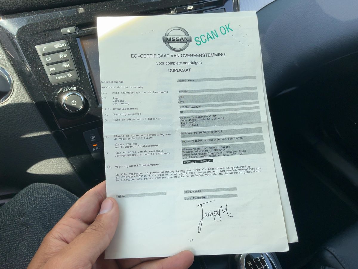 Nissan Qashqai d'occasion