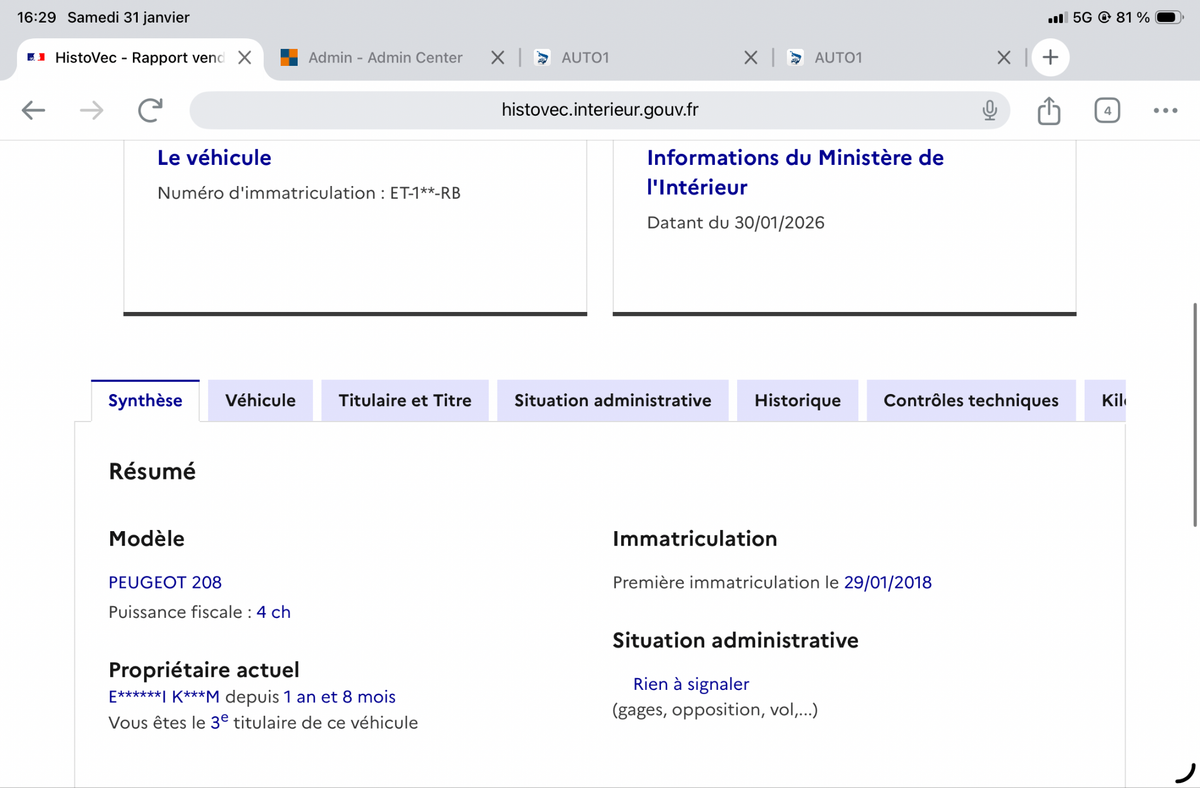 Peugeot 208 d'occasion