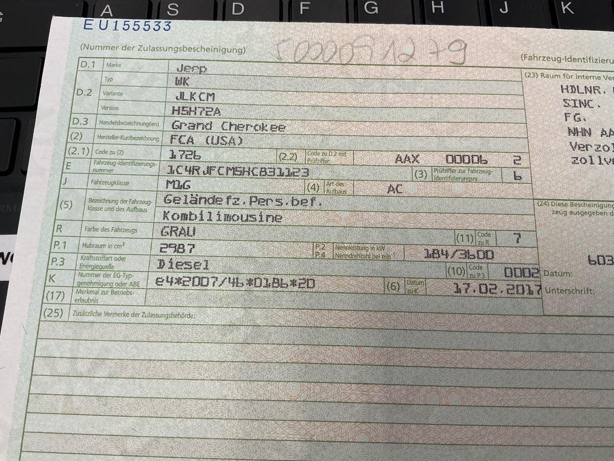 Jeep Grand d'occasion