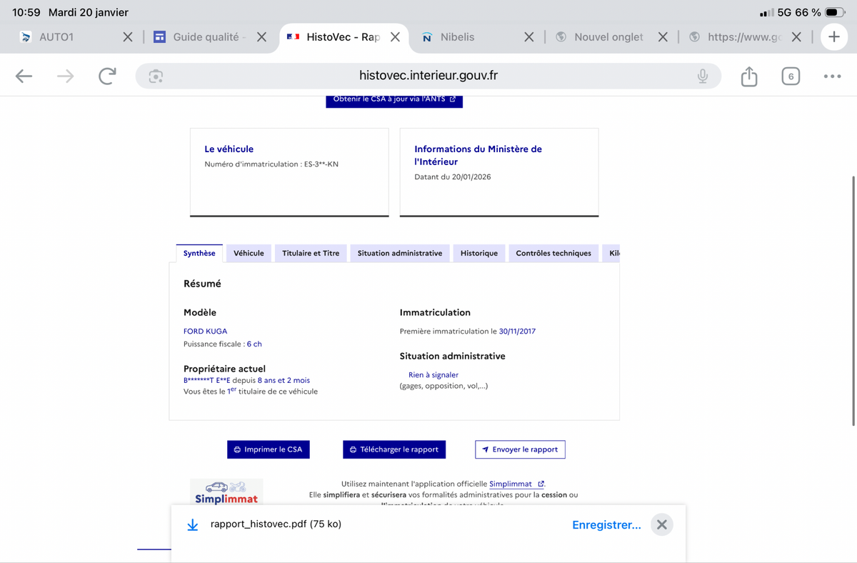 Ford Kuga d'occasion