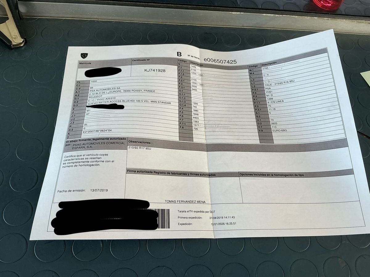 Peugeot Rifter d'occasion