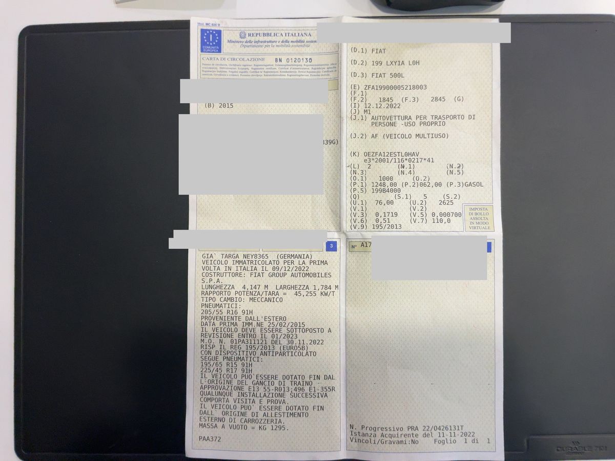 Fiat 500L d'occasion